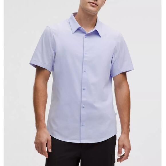 Lululemom Men's STRH Airing Easy Short-Sleeve Shirt Size XXL - Picture 1 of 10